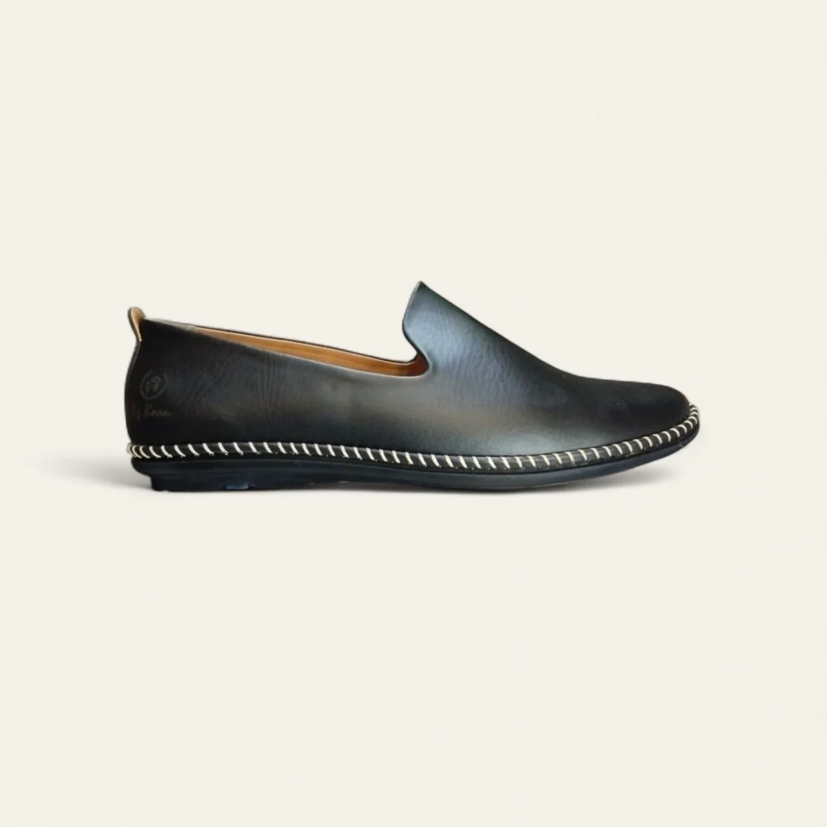 Big Boon 7716 Traditional Black Loafer