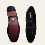 brufield 3347 black men's part shoes