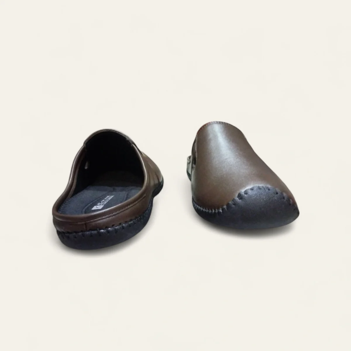 K-walk Kris-05 Brown - Men's Mules