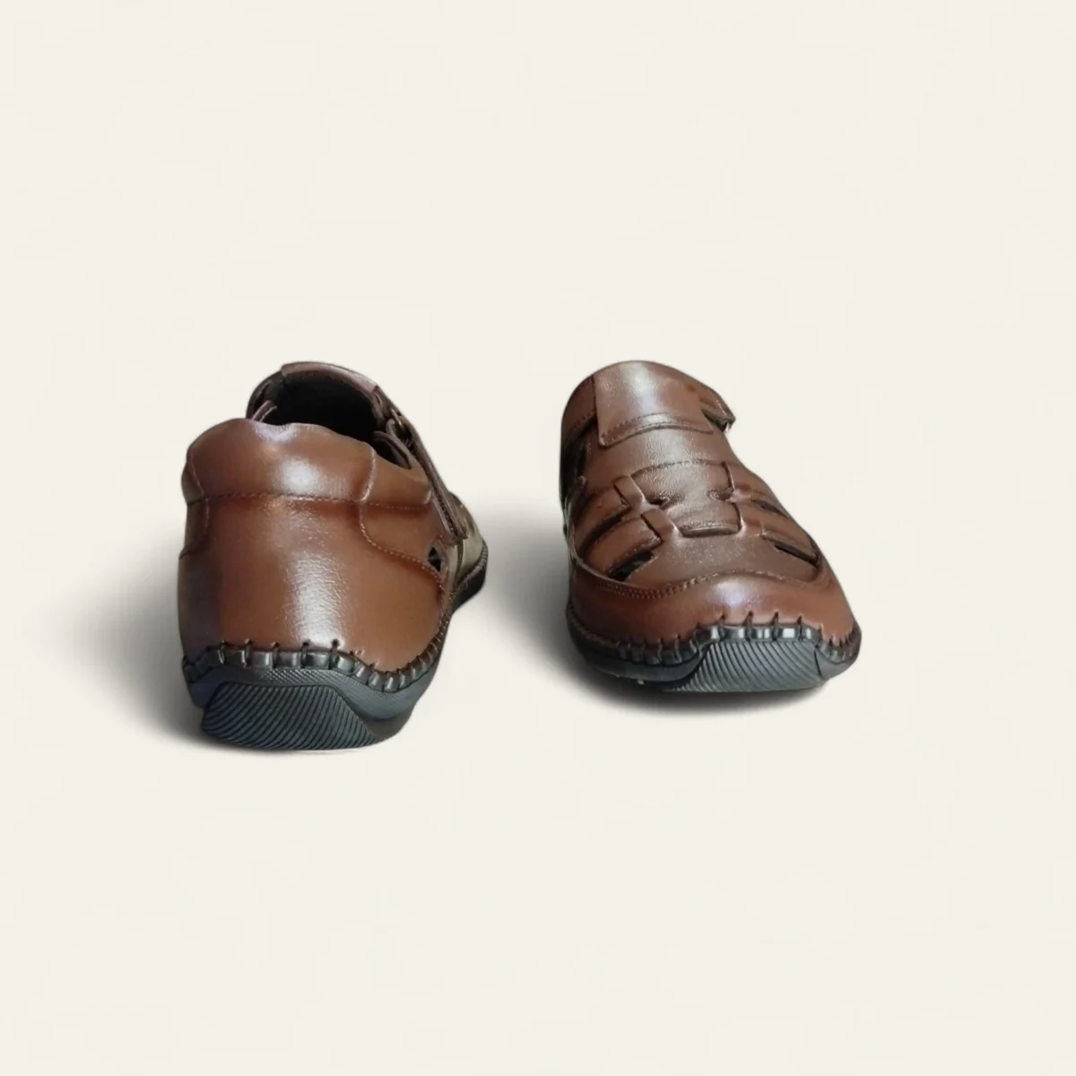 M-leads Brown - Men's Formal Sandal