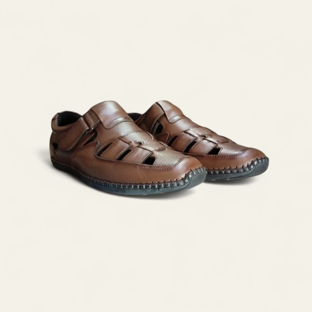 M-leads Brown - Men's Formal Sandal