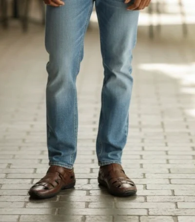 M-leads Brown - Men's Formal Sandal