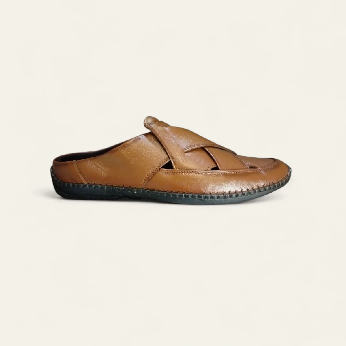 mleads-tan-222-men-sandal-3 M-leads 222 Tan - Men's Formal Sandal