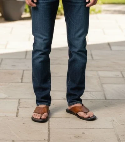 Ortho Feet Airmix - Men's Tan Sandals