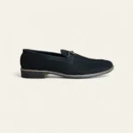 San Louis 2007 - Men's Black Suede Loafers