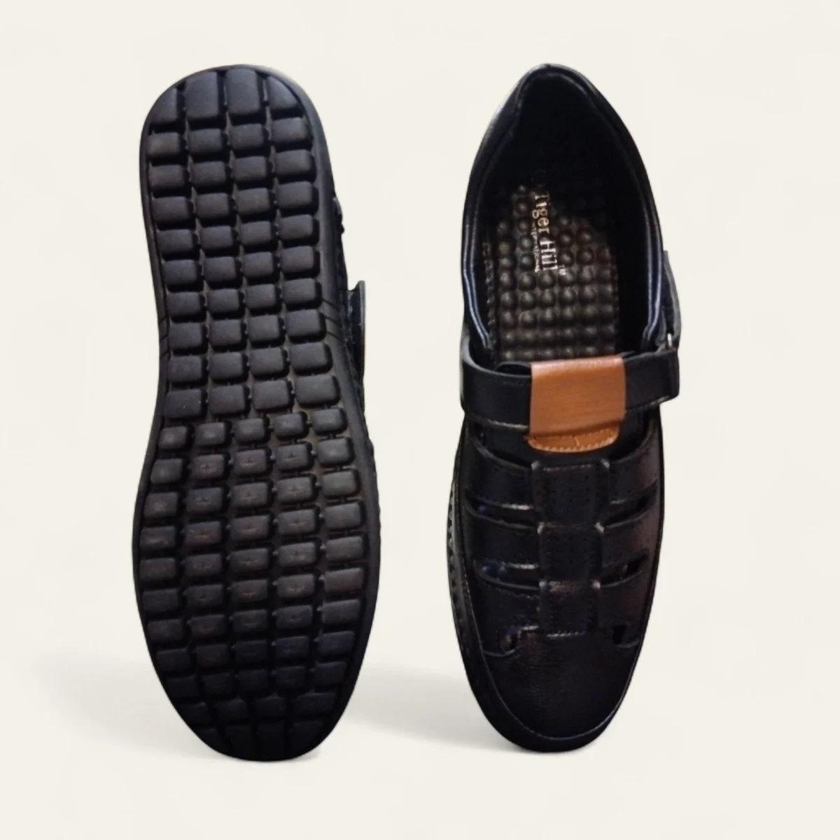 Tiger Hills 4018 Black - Men Sandal