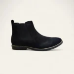 Stella Cartey - Men's Black Suede Chelsea Boots