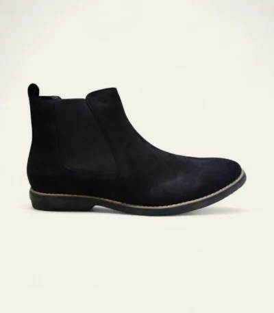 Stella Cartey - Men's Black Suede Chelsea Boots