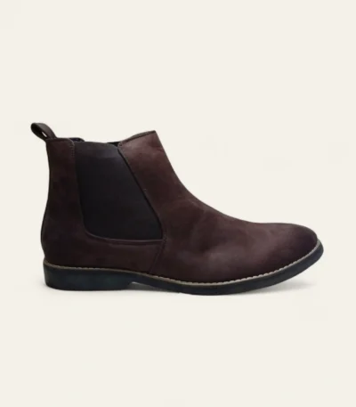 Stella Cartey - Men's Brown Suede Chelsea Boots