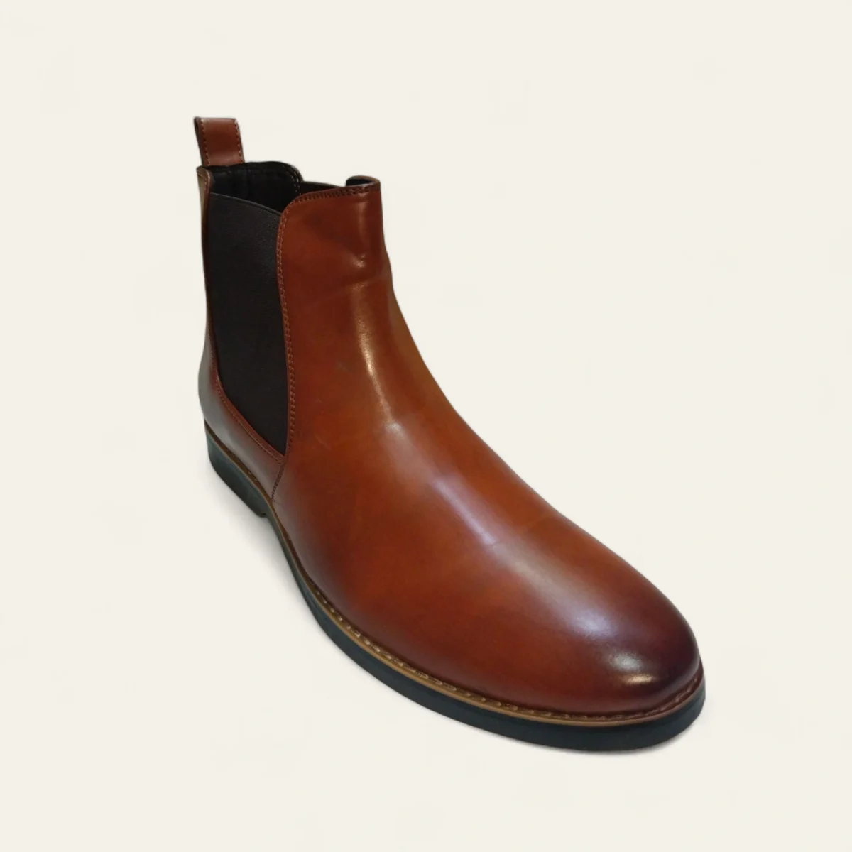 Stella Cartey 9007 - Men's Tan Chelsea Boots