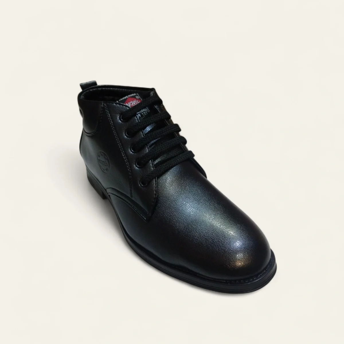 Wovix 4563 – Men's Black Lace-up Boots