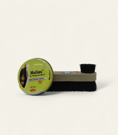 helios natural polish and brush combo