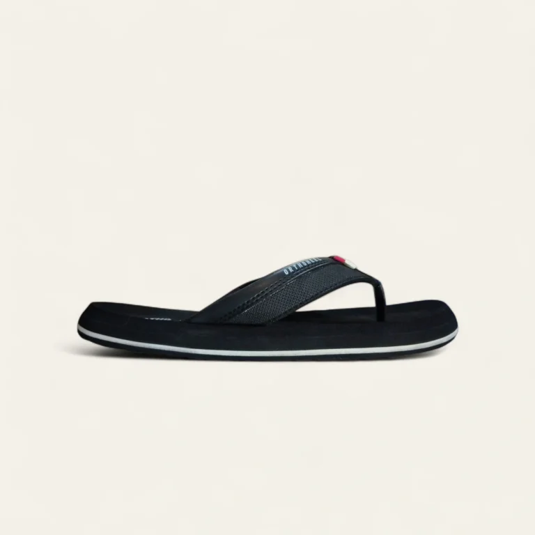 orthoheel 7720 black men slippers