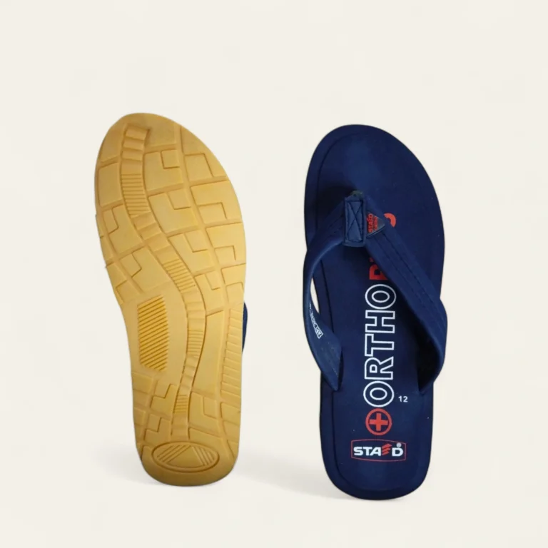 ortho plus 1020 navy men flip flops
