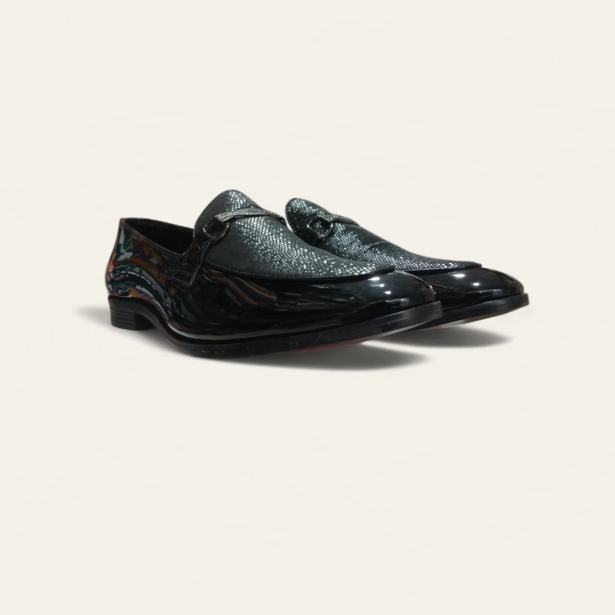 blue hills men party loafer 9600 black