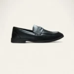 comfitoes men vegan leather loafers steppings 01 black