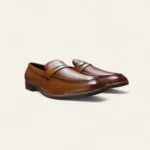san louis men tan loafer 7600